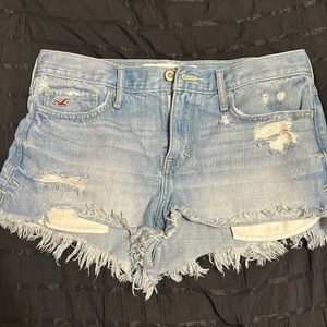 Hollister jean shorts